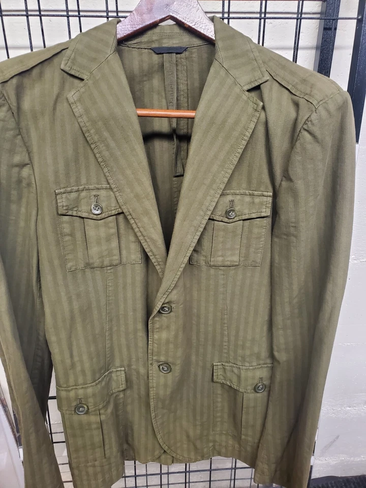 Chaqueta Blazer Alessandrini Para Hombre de Moda Algodón Italia Talla US 40 EU 50 LEER Foto 1 de 4