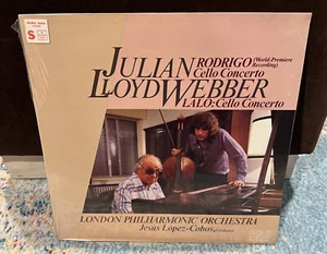 Julian Lloyd Webber Rodrigo Cello Concerto LP 1982 RCA ARL1-4665 Still Sealed - Imagen 1 de 2