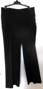 NWT Briggs New York Comfort Expandable Waist Sz 10 Pant Black with Pockets - Picture 1 of 5