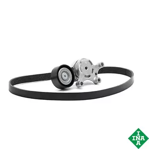TENSIONER & ALTERNATOR BELT INA 529026110 CITROEN FORD MAZDA PEUGEOT VOLVO A2803 - Picture 1 of 9