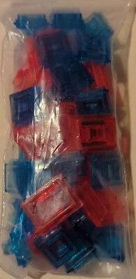 Pokemon Monopoly Replacement Houses Hotels Buildings (Parts Only) 1999 VG fr/shp - Image 1 of 3