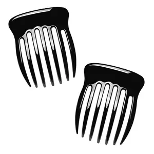 2 x schöne Einsteckkämme Steckkämme Einsteckkamm Haarkamm ca. 7 cm x 8,5 cm - Bild 1 von 4