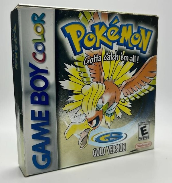 Jogo Pokemon Gold - GBC - Sebo dos Games - 10 anos!