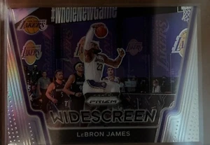 2020 Panini Prizm Widescreen Silver LEBRON JAMES - Picture 1 of 2