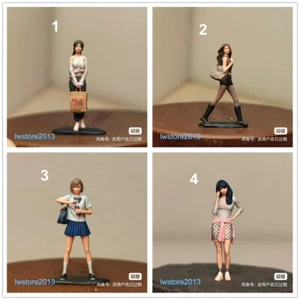 1/64 Beauty Girl Lady Miniatures Scene Props Figures Model For Cars Vehicles Toy - Picture 1 of 20