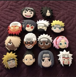 14 piezas Dijes Naruto para zapatos zuecos pulseras pulseras - nuevos - Imagen 1 de 2