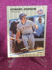 1989 Fleer Howard Johnson New York Mets #39