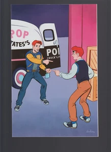ARCHIE MEETS RIVERDALE #1 (Spider Man Pointing Meme Variant - 1/250, CW) casi nuevo 2022 - Imagen 1 de 2