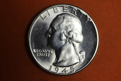 ESTATE FIND 1945 - Washington Quarter!! #K37997 - Image 1 of 2