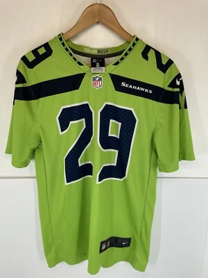 Camiseta de fútbol americano NFL Seattle Seahawks Earl Thomas LLL talla pequeña verde Foto 1 de 4