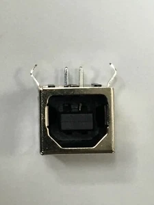 10pcs of USB-B1HSB6 USB Connector 4 POS 2.5mm Right Angle Thru-Hole - Picture 1 of 5