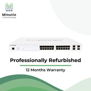 Fortinet FS-124E-POE | refurbished | incl. VAT - Bild 1 von 2