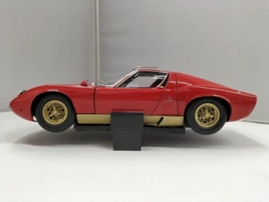 1/18 Kyosho Lamborghini Miura P400S Red w/ Box From Japan Model Car Minicar - Picture 1 of 9