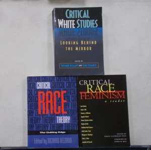 3 CRITICAL RACE # LARGE TRADE PB WHITE STUDIES RACE THEORY FEMINISM - Picture 1 of 3