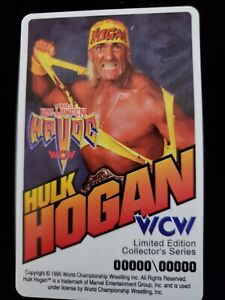 World Championship Wrestling WCW Hulk Hogan Halloween Havoc Phone Card 1995