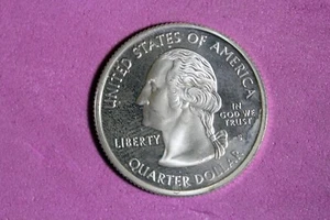 ESTATE FIND 2005 - S PROOF KANSAS State Quarter!! #N05096 - Picture 1 of 2