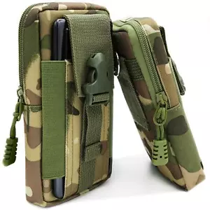 Outdoor Protective Case for IPHONE Samsung Huawei Xiaomi Mobile Belt Bag - Picture 1 of 7