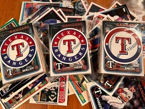 50 Texas Rangers Baseball Card Lot; Rookies, Current, Throwback, Stars - Picture 1 of 1
