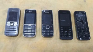 TG430 mieszanka 5 x Mix telefonów komórkowych Nokia - przeczytaj opis - Zdjęcie 1 z 5
