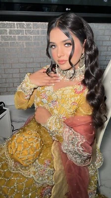 Женские свадебные азиатские свадебное платье Lengha - Изображение 1 из 4