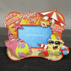 SpongeBob Squarepants What a Picture Perfect Day Universal Studios Picture Frame - Picture 1 of 5