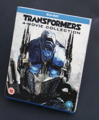 NEW - OVP - 4 DISC BLU RAY BOX - TRANSFORMERS 4 MOVIE COLLECTION - DEUTSCHER TON - Bild 1 von 2