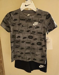 BNWT Boys Lot Sz 7 2 Short Sets - Picture 1 of 2
