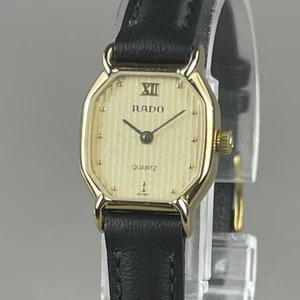 LADO 133.5280.2 Luxury Ladies Watch Gold Dial Quartz New Battery Swiss Watch - Picture 1 of 24