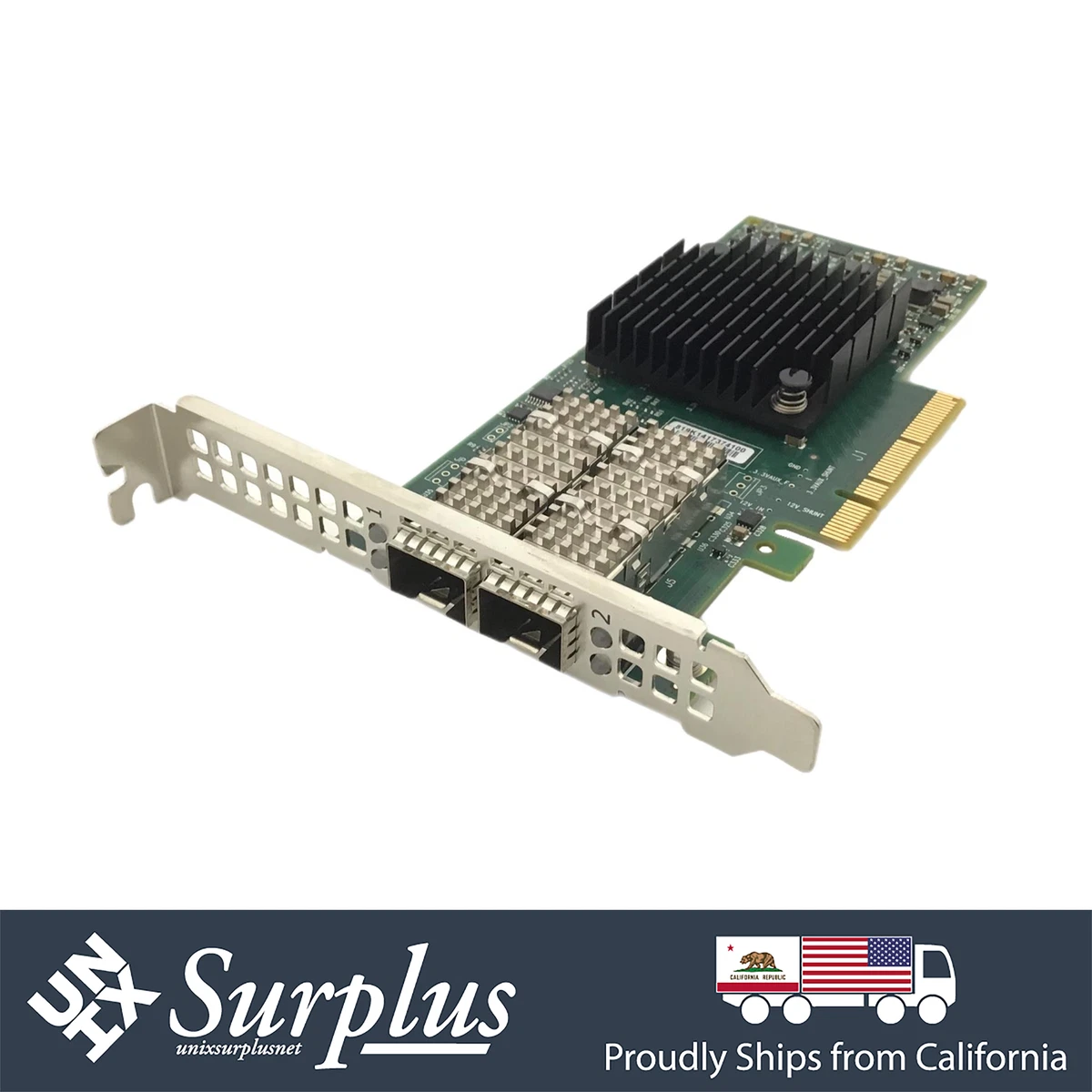 Tarjeta De Red SFP+ De Doble Puerto De 10 GB, Con Chipset Ellanox ConnectX-3, Adaptador De Red