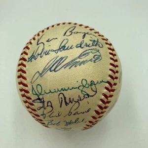 1958 St. Louis Cardinals Team Signed National League Baseball JSA COA - Picture 1 of 11
