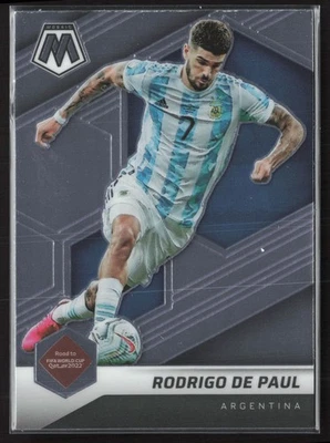 2021-22 Panini Mosaic Road to FIFA World Cup #15 Rodrigo de Paul - Image 1 of 2
