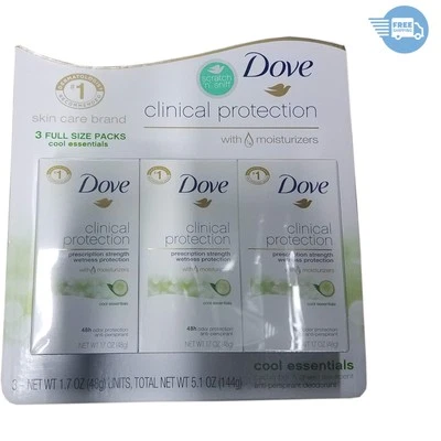 Cool Essentials Aluminum-Free Anti-perspirant Deodorant - Pack of 3, 0.7 Fl Oz - Image 1 of 2