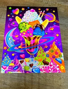 Vintage Lisa Frank Sundae Folder New - Picture 1 of 1