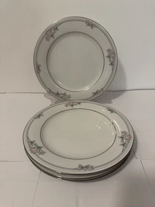 Set of 4 Legendary by Noritake Tarkington Tea/Side Plates 8.25” - Picture 1 of 9