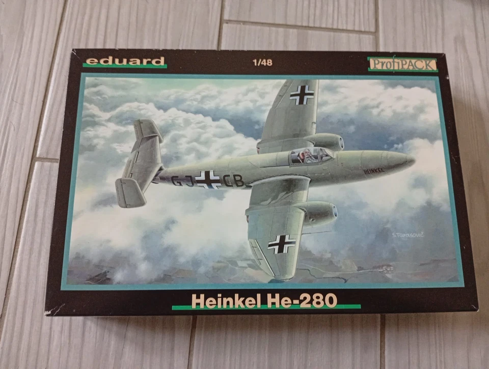 1:48 EDUARD HEINKEL HE-280 sealed - Immagine 1 di 2