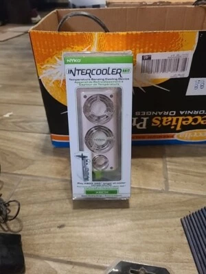 NYKO TS INTERCOOLER MICROSOFT XBOX 360 TEMPSMART 3 FAN 86018 ASO COMPLETE - Image 1 of 2