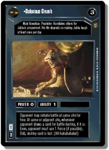Star Wars CCG Salacious Crumb Near-Mint/NM - Jabba's Palace 1998 - Picture 1 of 1