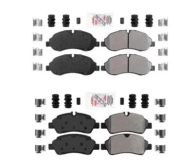 Almohadillas delanteras y traseras para Ford Transit 150 250 350 2015-2019 Heavy Duty HD Foto 1 de 4