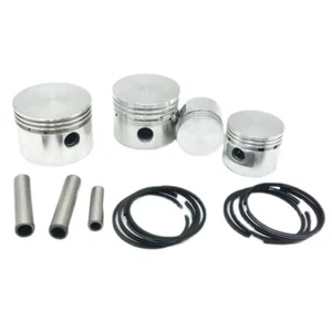 Schwarz Aluminium Kolbenring Satz für 55 70 80 90 95 105 FS120 Zylinder - Bild 1 von 21