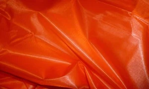 5m orange RIPSTOP Nylon Fallschirm Armee Drachen stark Bastelstoff Material 92cm B - Bild 1 von 2