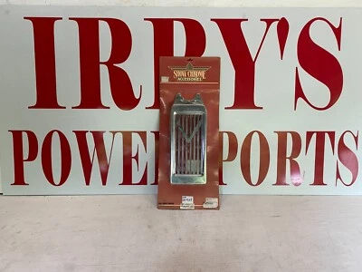 F5B Show Chrome Mesh Radiator Grille Honda VT 600 53-714BB - Image 1 of 4