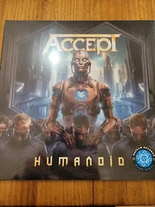ACCEPT "Humanoid" LTD. EDITION "BLUE" VINYL (LP) NEW & SEALED - Picture 1 of 2