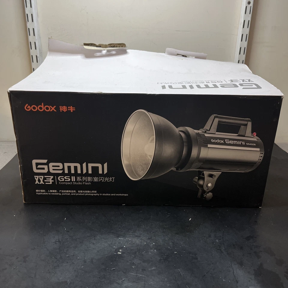 🔥🔥🔥Godox Gemini GS300II 110V Studio Flash Light Monolight Strobe - Image 1 of 4