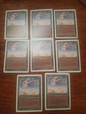 Shanodin Dryads x8 4th Edition Magic the Gathering MTG MP 8x