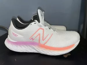 Size 9.5 - New Balance Fresh Foam X EVOZ v3 White Grapefruit W. Men’s 8 - Picture 1 of 12