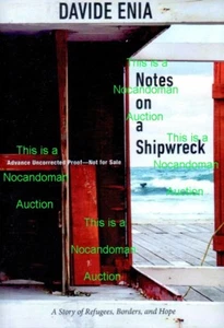 NEW NOTES ON A SHIPWRECK DAVIDE ENIA ARC 2/2019 ADVANCE READER COPY DAVID FRESHP - Picture 1 of 1