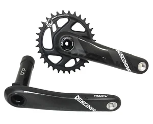 SRAM-Truvativ Descendant Eagle Carbon Crankset 12 Speed  32t 175mm DUB  Boost - Picture 1 of 7