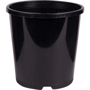 Decor Growers Pot Black 100mm 222430-080 - Picture 1 of 1