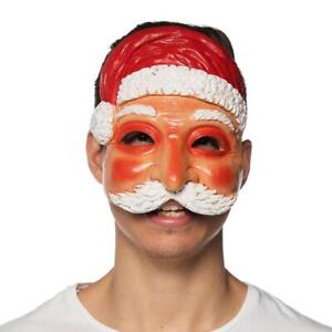 Superweich Weihnachtsmann Erwachsene Kostüm Maske