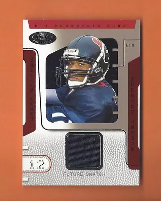 2002 HOT PROSPECTS RC JABAR GAFFNEY JERSEY #d 0768/1000 HOUSTON TEXANS - Image 1 of 2
